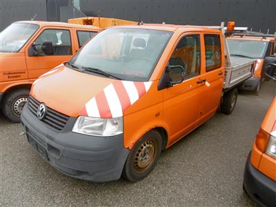 LKW "VW T5 Doka-Pritsche LR 1.9 TDI", - Motorová vozidla a technika