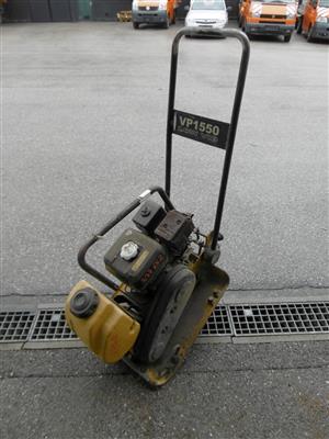 Vibrationsplatte "Wacker VP1550AW", - Cars and vehicles