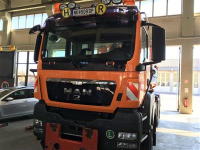 LKW "MAN TGS 28.400 6 x 4-4 BL Automatik" (3-achsig), - Cars and vehicles ASFINAG