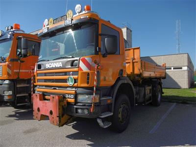 LKW "Scania P114 CB 4 x 4 HA 340", - Motorová vozidla a technika ASFINAG