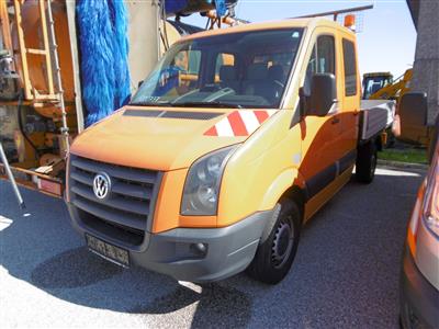 LKW "VW Crafter 35 Doka-Pritsche MR 2.5 TDI", - Fahrzeuge und Technik ASFINAG