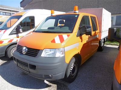 LKW "VW T5 Doka-Pritsche LR 2.5 TDI D-PF 4motion", - Macchine e apparecchi tecnici ASFINAG