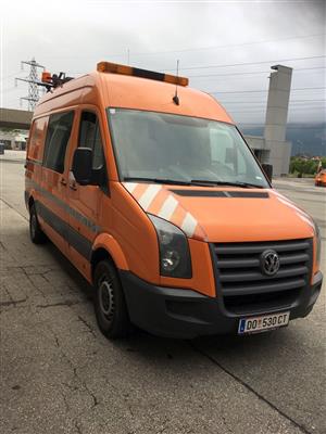 LKW "VW Crafter 35 HR-Kasten MR TDI", - Fahrzeuge und Technik ASFINAG & Land Vorarlberg