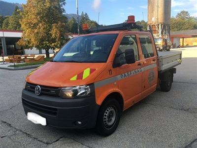 LKW "VW T5 Doka-Pritsche LR 2.0 TDI D-PF", - Fahrzeuge und Technik ASFINAG & Land Vorarlberg