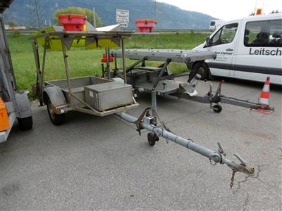 Warnleitanhänger "Buchhaus RMS 2000", - Fahrzeuge und Technik ASFINAG & Land Vorarlberg