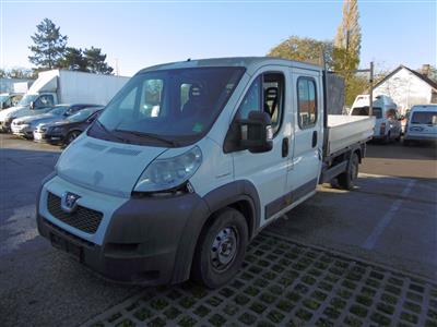 LKW "Peugeot Boxer Doka-Pritsche", - Fahrzeuge und Technik