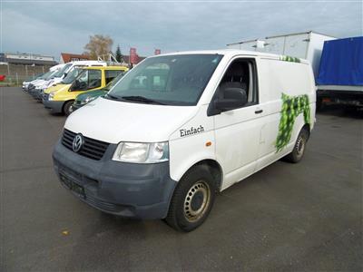 LKW "VW T5 Kastenwagen 1.9 TDI", - Fahrzeuge und Technik