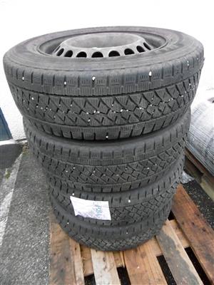 4 Winterreifen "Bridgestone Blizzak", - Cars and vehicles