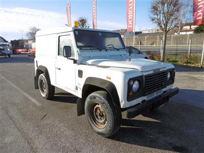 LKW "Land Rover Defender 90 Hard Top 2.5 TD", - Fahrzeuge und Technik