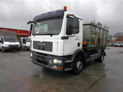 LKW "MAN TGM 15.280 4 x 2 BL" (Euro 4) für Tierkadavertransport, - Cars and vehicles