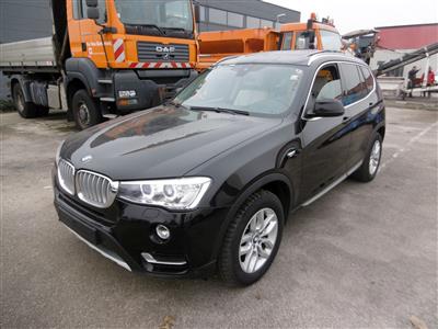 PKW "BMW X3 xDrive 20d Ö-Paket Automatik F25 B47", - Motorová vozidla a technika