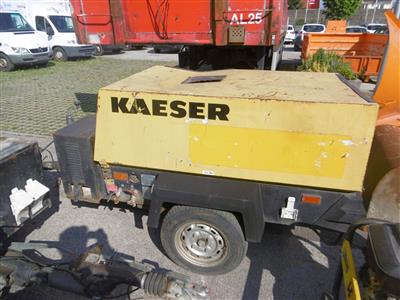 Einachsanhänger (Kompressor) "Kaeser M32", - Fahrzeuge und Technik