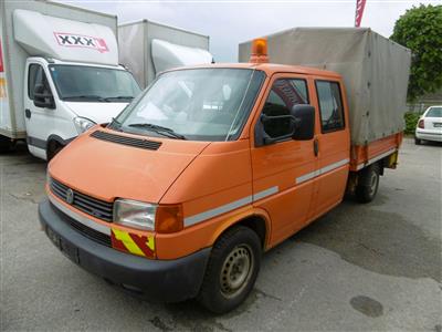 LKW "VW T4 Doka-Pritsche LR 2.5 TDI", - Motorová vozidla a technika