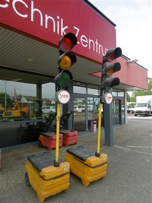 2 Verkehrsampeln "Hoffmann LZA 400", - Fahrzeuge und Technik