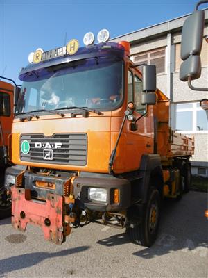 LKW "MAN 26.364 FAVLK" (3-achsig), - Fahrzeuge und Technik ASFINAG