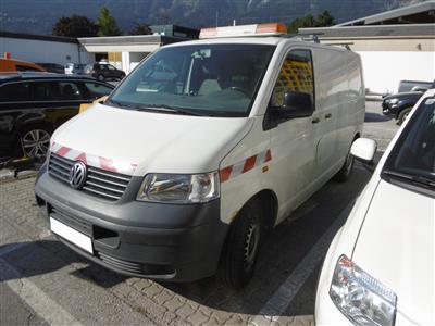 LKW "VW T5 Kastenwagen 1.9 TDI", - Motorová vozidla a technika