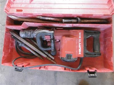 Bohrhammer "Hilti TE805", - Fahrzeuge und Technik ASFINAG & Land Vorarlberg