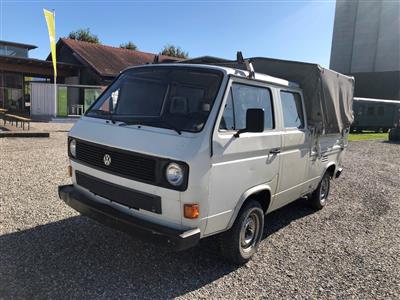 LKW "VW T3 Doppelkabine Pritsche", - Motorová vozidla a technika