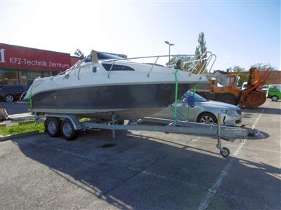 Elektroyacht "Drago 665" mit Tandemanhänger "TPV", - Fahrzeuge und Technik