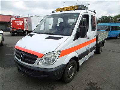 LKW "Mercedes Benz Sprinter Doka-Pritsche 315 CDI", - Fahrzeuge und Technik