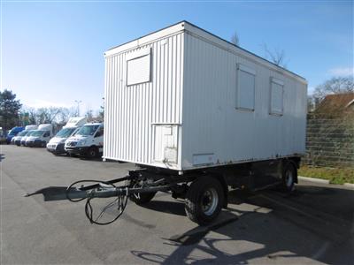 Zweiachsanhänger (Baustellenwagen) "Vitus Stoiber", - Fahrzeuge und Technik