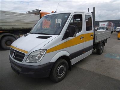 LKW "Mercedes Benz Sprinter Doka-Pritsche 313 CDI", - Fahrzeuge & Technik