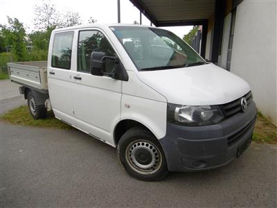 LKW "VW T5 Doka-Pritsche LR 2.0 TDI 4motion D-PF", - Cars and vehicles