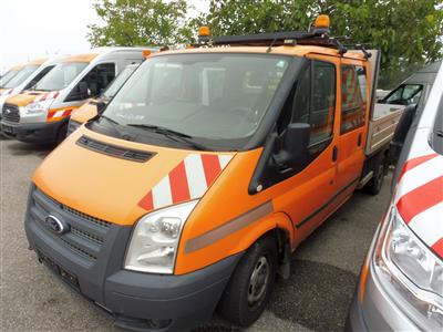 LKW "Ford Transit Doka-Pritsche 300M 2.2 TDCi", - Fahrzeuge & Technik ASFINAG