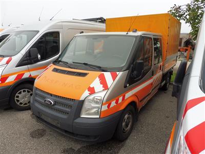 LKW "Ford Transit Doka-Pritsche 300M 2.2 TDCi", - Fahrzeuge & Technik ASFINAG