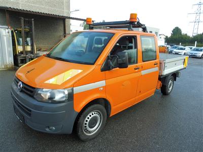 LKW "VW T5 Doka-Pritsche LR 2.0 TDI D-PF", - Macchine e apparecchi tecnici