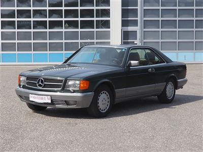 PKW "Mercedes-Benz 560 SEC Automatik", - Fahrzeuge und Technik