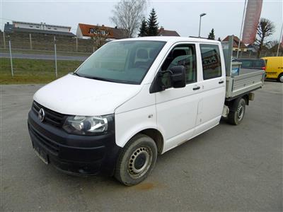 LKW "VW T5 Doka-Pritsche LR 2.0 Entry TDI D-PF", - Fahrzeuge und Technik