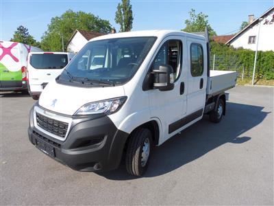 LKW "Peugeot Boxer Doka-Pritsche 3300 L2 2.0 BlueHDI 110" (Euro 6), - Motorová vozidla a technika