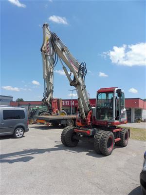 Selbstfahrende Arbeitsmaschine (Mobilbagger) "Takeuchi TB 175W", - Cars and vehicles