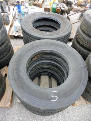 6 LKW Reifen ohne Felgen, - Macchine e apparecchi tecnici