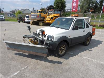 LKW "Suzuki Jimny 1.3 mit Frontschneepflug und Streugerät", - Fahrzeuge und Technik