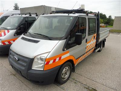 LKW "Ford Transit Doka-Pritsche FT 300M 2.2 TDCi", - Fahrzeuge & Technik ASFINAG