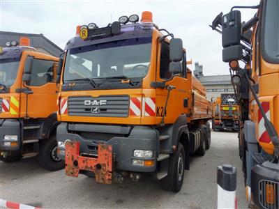 LKW "MAN TGA 28.360 6 x 4-4 BL" mit Aufsatzstreuer "Kahlbacher IMSSL E4470HFS", - Fahrzeuge & Technik ASFINAG