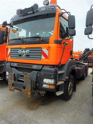 LKW "MAN TGA 28.400 6 x 4-4 BL Automatik" mit Hakengerät "Palift", - Fahrzeuge & Technik ASFINAG