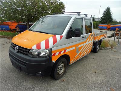 LKW "VW T5 Doka-Pritsche 2.0 TDI BMT D-PF (Euro 5)", - Fahrzeuge & Technik ASFINAG