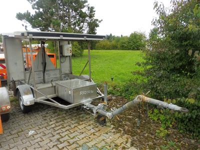 Warnleitanhänger "Buchhaus RMS 2000 HI-WLA-HY-FFB", - Fahrzeuge & Technik ASFINAG