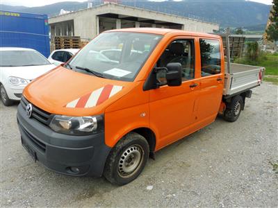 LKW "VW T5 Doka Pritsche LR 2.0 TDI D-PF (Euro 5)", - Motorová vozidla a technika