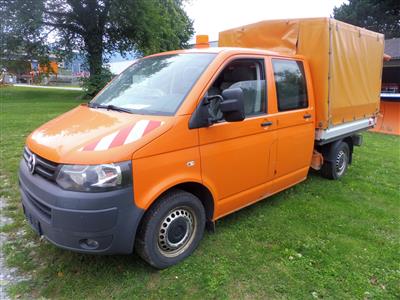 LKW "VW T5 Doka-Pritsche LR 2.0 TDI DPF (Euro 5)", - Fahrzeuge & Technik Land Tirol