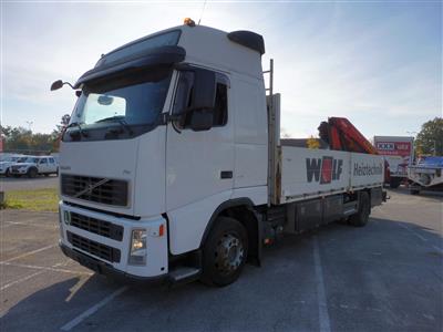 LKW "Volvo FH400 4 x 2R (Euro 5)" mit Heckladekran "Palfinger PK12502", - Fahrzeuge und Technik