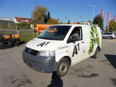 LKW "VW T5 Kastenwagen 1.9 TDI", - Motorová vozidla a technika