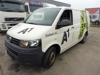 LKW "VW T5 Kastenwagen 2.0 TDI 4motion D-PF (Euro 5)", - Fahrzeuge und Technik