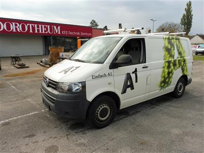 LKW "VW T5 Kastenwagen 2.0 TDI 4motion D-PF (Euro 5)", - Fahrzeuge und Technik