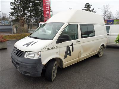 LKW "VW T5 HD-Doka Kastenwagen LR 2.5 TDI 4motion D-PF", - Fahrzeuge und Technik