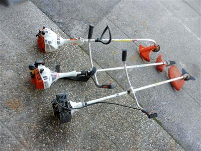 3 Motorsensen "Stihl", - Fahrzeuge und Technik