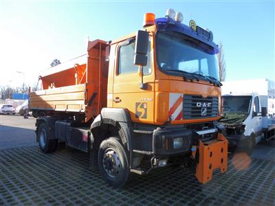 LKW "ÖAF 19.364 FALK" mit Aufsatzstreuer "Springer STA5000", - Fahrzeuge und Technik